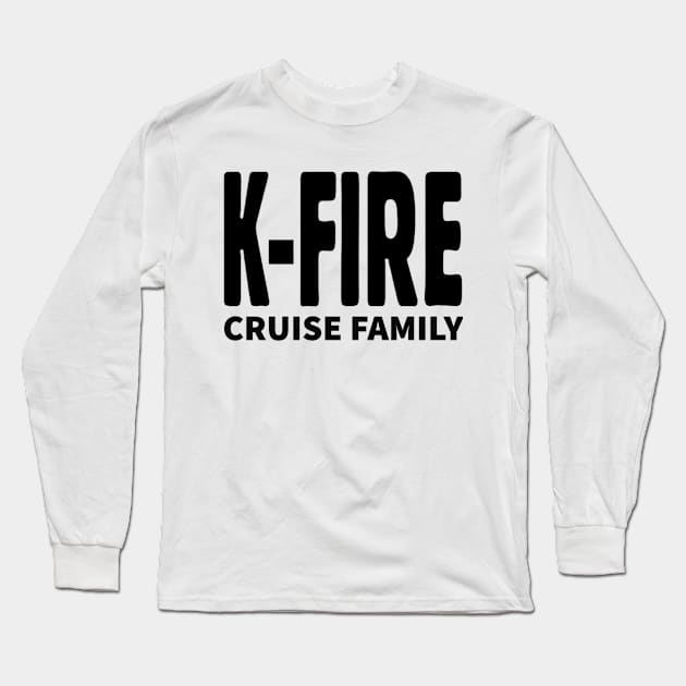 KFIRE FAM LOGO Long Sleeve T-Shirt by Fire Family Fun